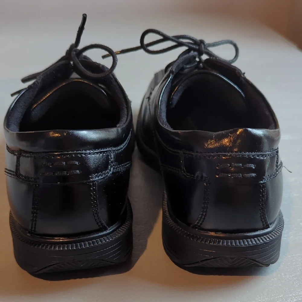 Nunn Bush Black Leather Oxfords Dress Shoes size‎ 10